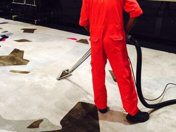 Carpet cleaning hotel vacuum dry cleaning