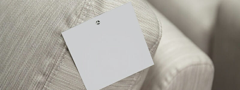 upholstery cleaning sofa label information